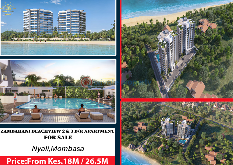 3 bedroom Apartment For Sale Nyali Road Nyali Mombasa  - 0