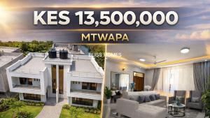 4 bedroom House For Sale Kanamai Mtwapa Kilifi
