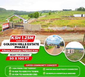 Residential Land For Sale Ndiguini Area Kamangu Kikuyu Kiambu