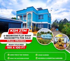 House For Sale Green Garden Main School Area Gikambura Kikuyu Kiambu