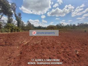 Industrial Land For Sale  kenol Maragua Highway. Makuyu Muranga
