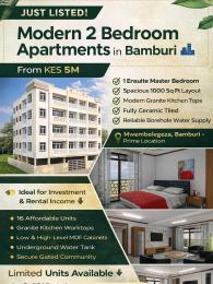 2 bedroom Apartment For Sale Mwembelegza Jcc Church Bamburi Mombasa