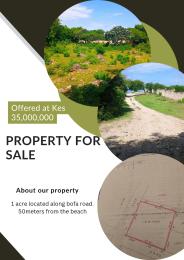 Land For Sale Bofa Road, Kilifi Jacaranda Beach. Watamu Kilifi